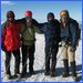 Northwest Mountain School guided group on summit of Mt. Rainier.