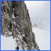 Booting over a the Col d'Ecandies on Day 2 of the Haute Route.