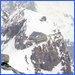 Vignettes Hut as viewed from descent off Pigne de Arolla.