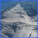 View of the Emmons Glacier from top of Steamboat Prow.