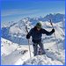 The summit of Rosa Blanche on Day 3 of the Verbier Haute Route.