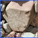 Carved mani stone on Nubra Valley Trek, photo courtesy of Lundgren family