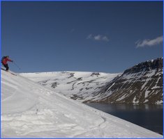 Skiing Iceland's Fjords 1