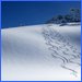 Powder skiing below the Dreilanderspitz in the Silvretta Region.